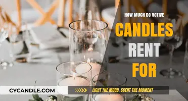 Votive Candle Rental Costs: A Comprehensive Pricing Guide