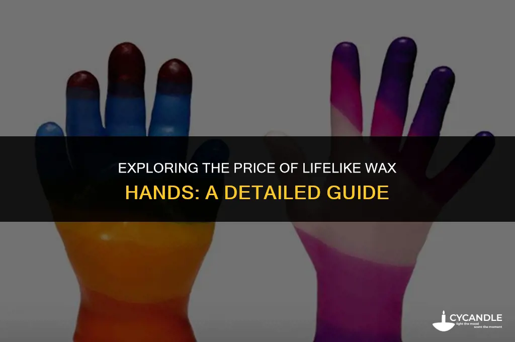 how much do wax hands cost