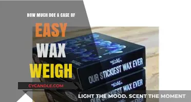 The Surprising Weight of a Case of Easy Wax: Uncovered