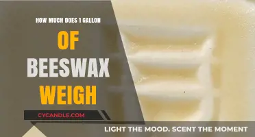 How Much Does a Gallon of Beeswax Weigh?