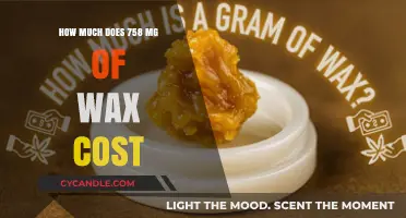 Calculating the Cost: A Breakdown of 758 mg of Wax Pricing