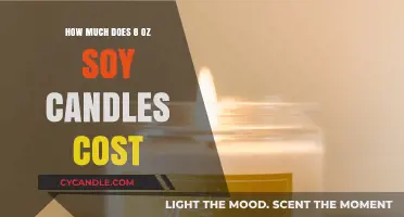 Soy Candle Pricing: Understanding the Cost of 8 oz Varieties