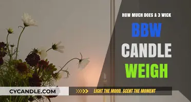 Unveiling the Weight of a 3-Wick BBW Candle: A Comprehensive Guide