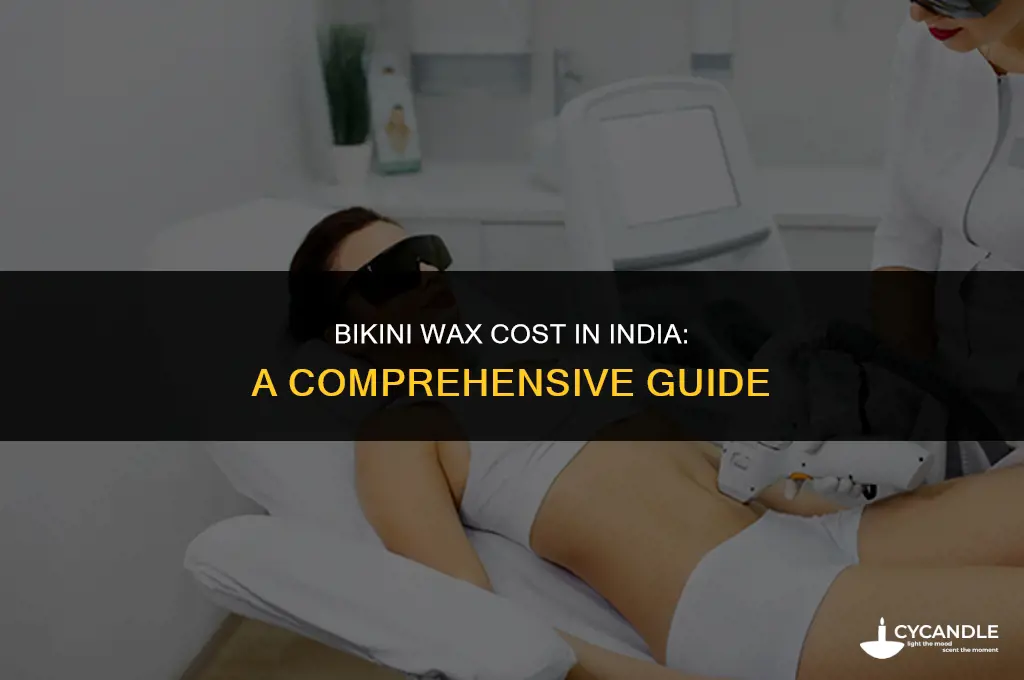 how much does a bikini wax cost in india