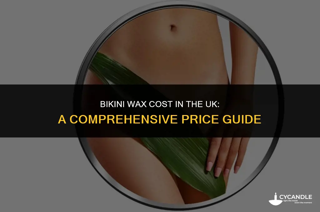 how much does a bikini wax cost uk