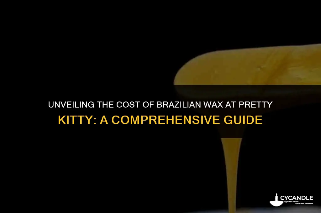 how much does a brazilian wax cost at pretty kitty