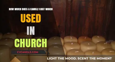 Church Candle Costs: Exploring the Price of Sacred Lighting