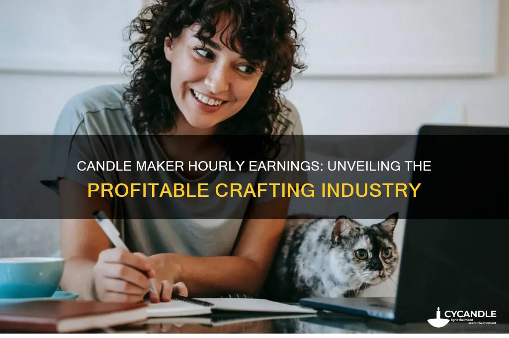 how much does a candle maker make an hour