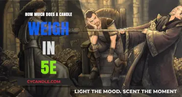 Candle Weight in 5e: A Comprehensive Guide for Adventurers