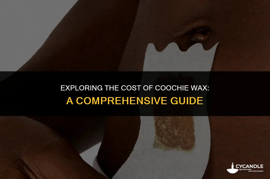how much does a coochie wax cost