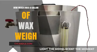 Unveiling the Weight of a Gallon of Wax: Facts and Figures