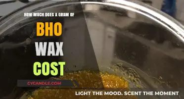 Exploring the Price Spectrum: How Much Does a Gram of Bho Wax Cost?