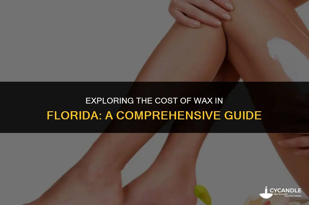 how much does a gram of wax cost in florida