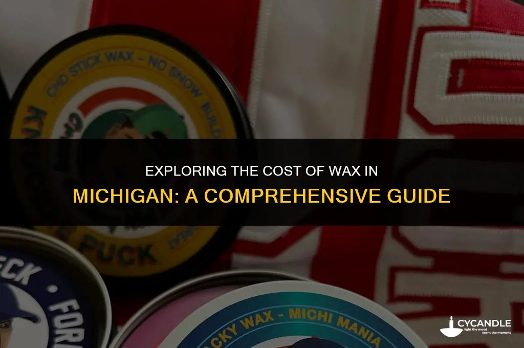 how much does a gram of wax cost in michigan