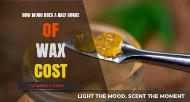 Pricing Guide: Half Ounce of Wax Cost Explained