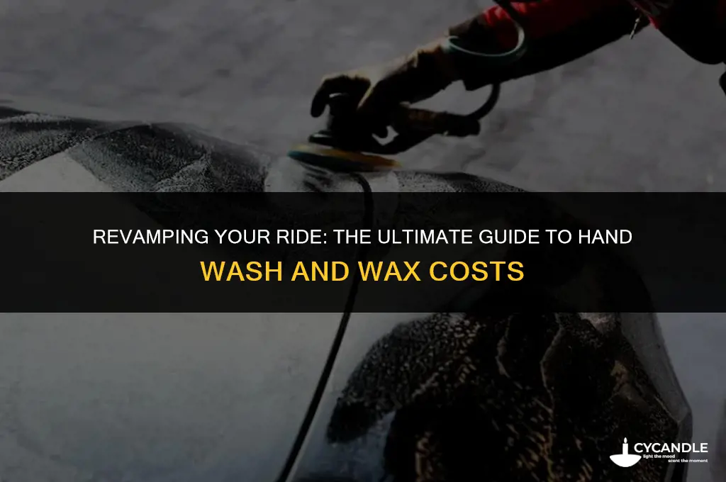 how much does a hand wash and wax cost