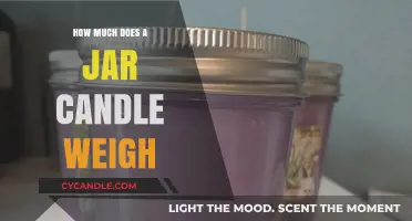 Jar Candle Weight: Understanding the Average and Variations