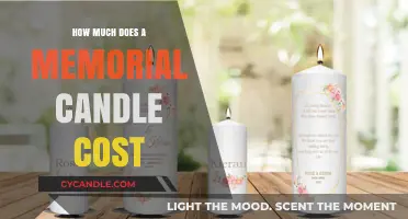 Memorial Candle Costs: A Guide to Pricing and Options