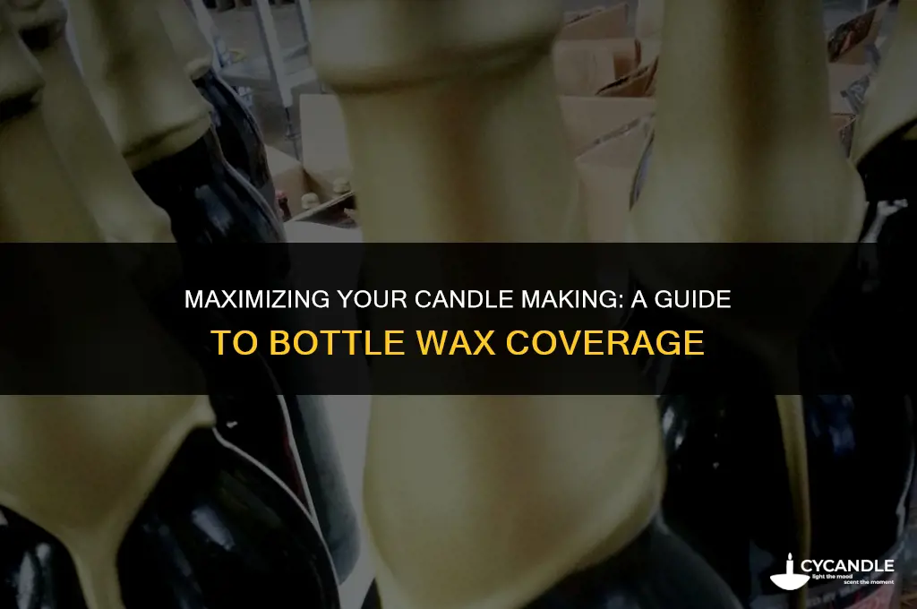 how much does a pound of bottle wax cover