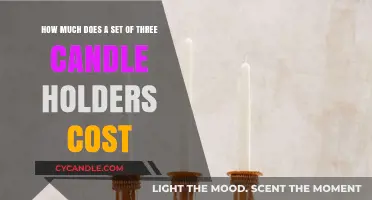 Affordable Elegance: Pricing Guide for a Set of Three Candle Holders