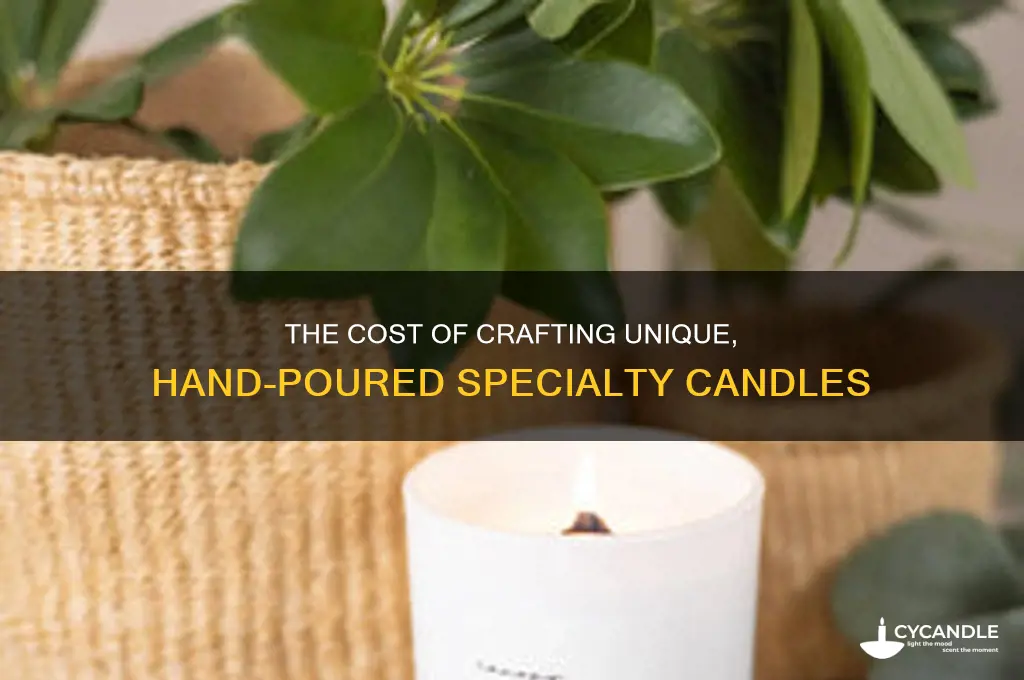 how much does a specially crafted candle