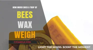 The Surprising Weight of a Tablespoon of Beeswax: Unveiled!