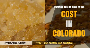 Colorado's Wax Market: Unveiling the Cost of an Ounce
