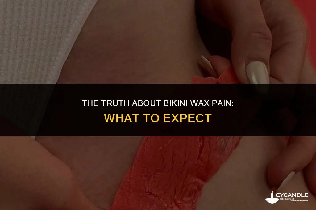 how much does bikini wax hurt