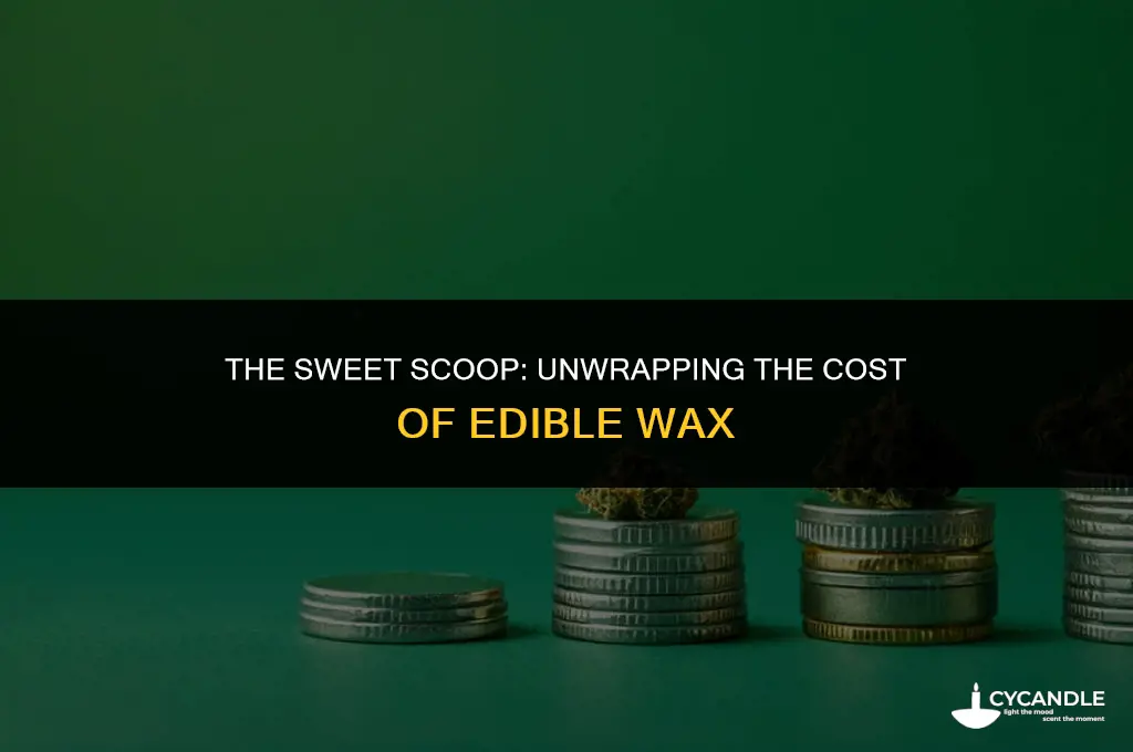 how much does edible wax cost