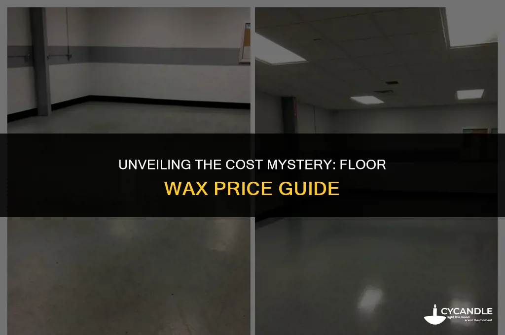 how much does floor wax cost
