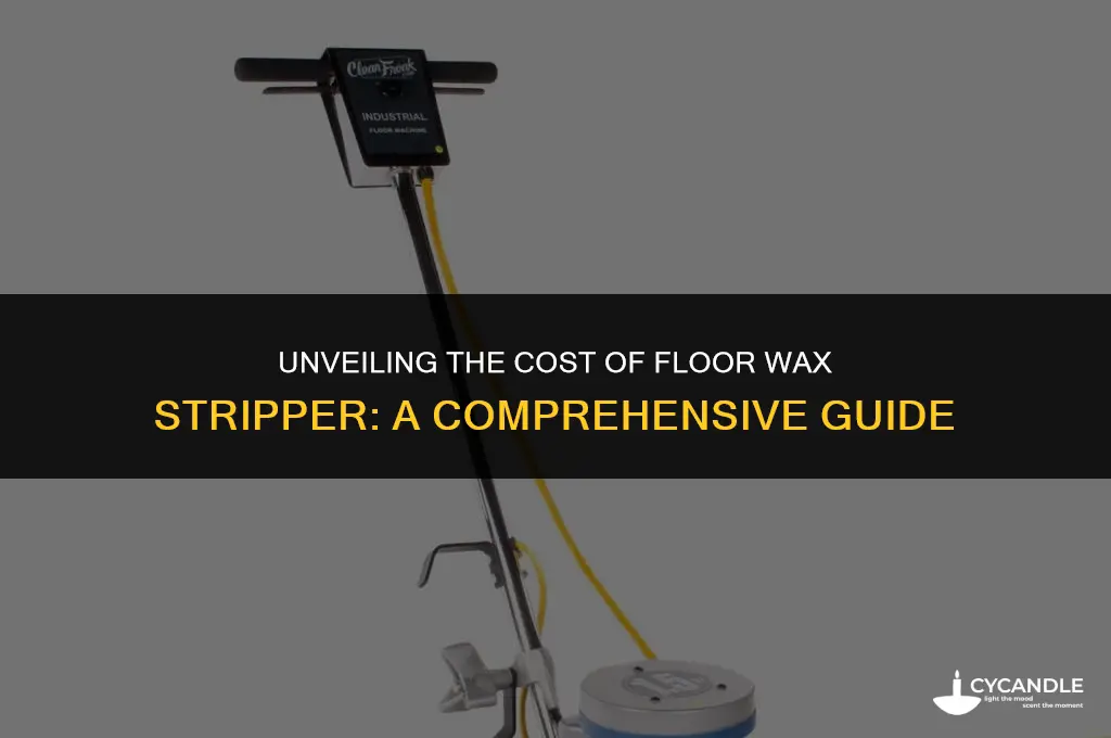 how much does floor wax striper cost