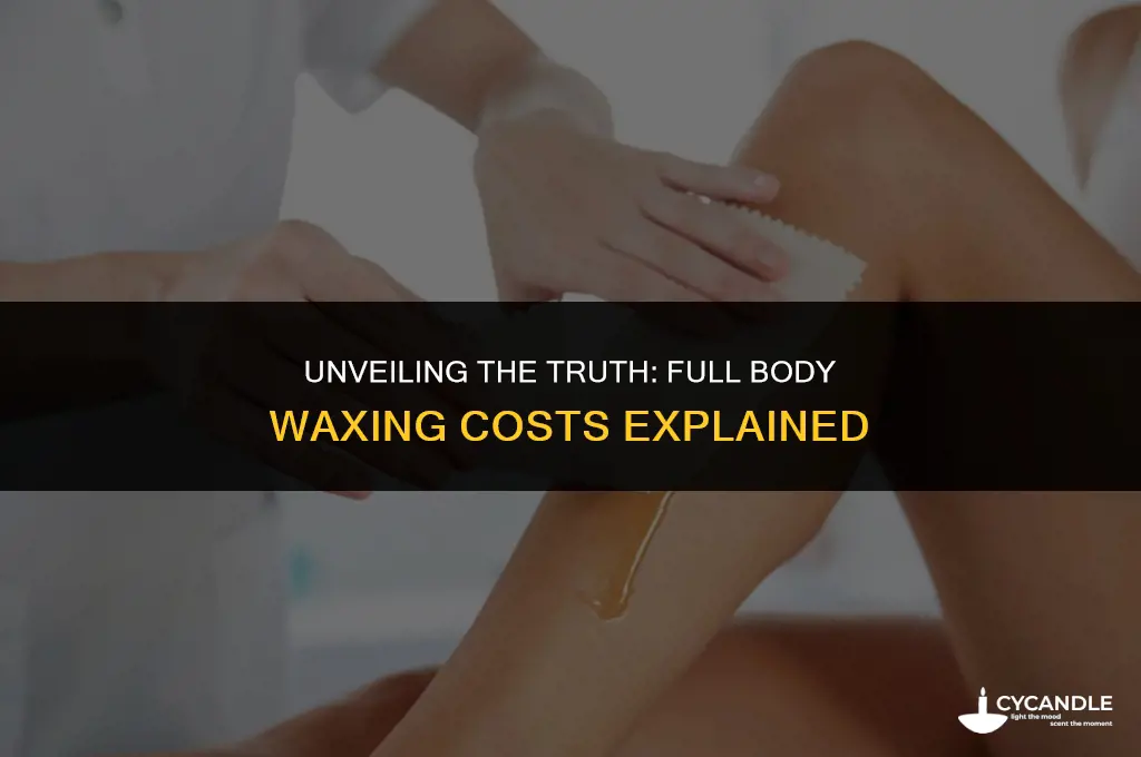 how much does full body wax cost