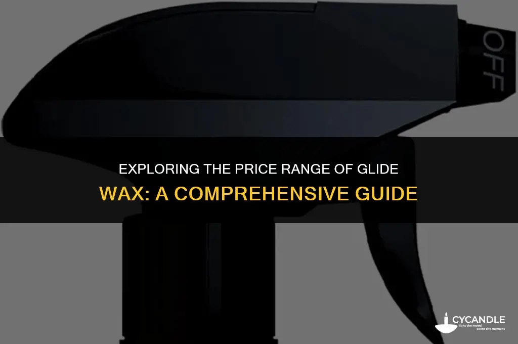 how much does glide wax cost