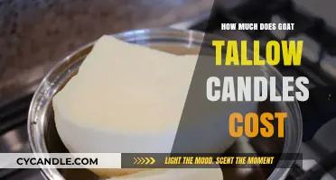 Goat Tallow Candles: Pricing Guide for Eco-Friendly, Natural Lighting