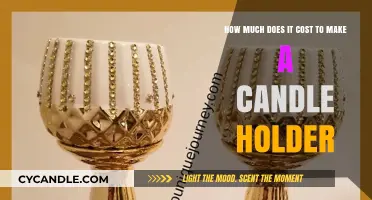 Crafting Candle Holders: Unveiling the Cost of DIY Creations