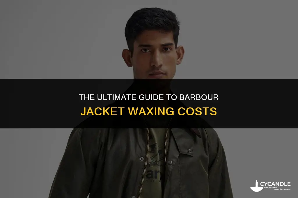 how much does it cost to wax a barbour jacket