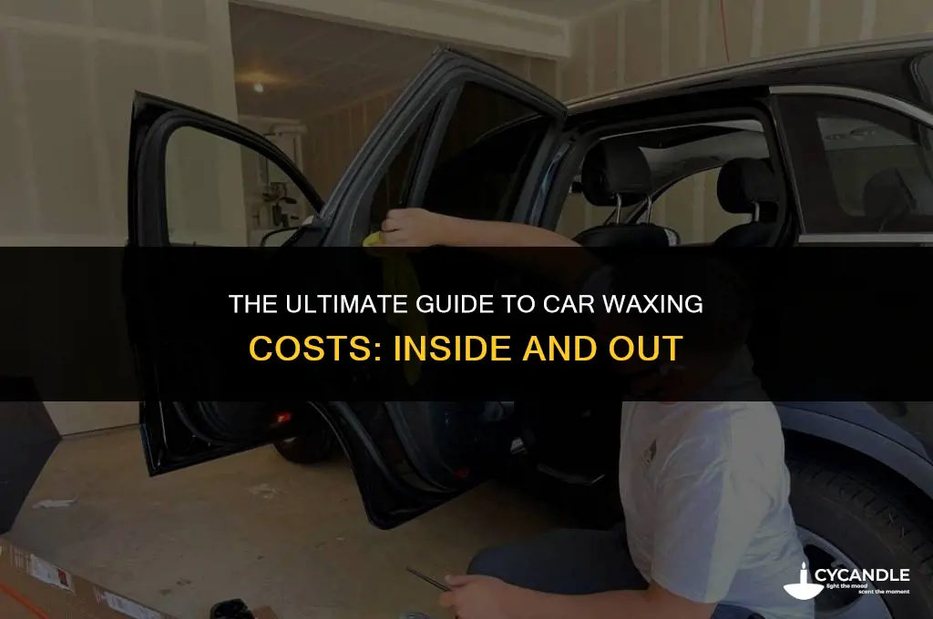 how much does it cost to wax a car inside