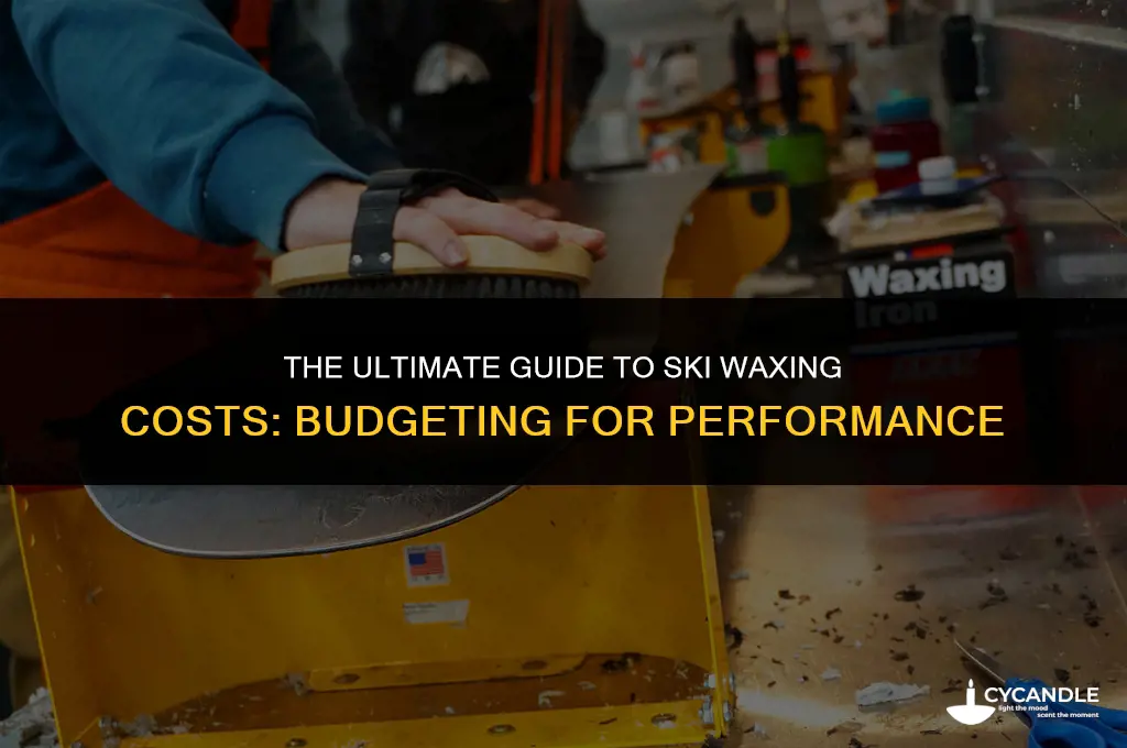 how much does it cost to wax skis