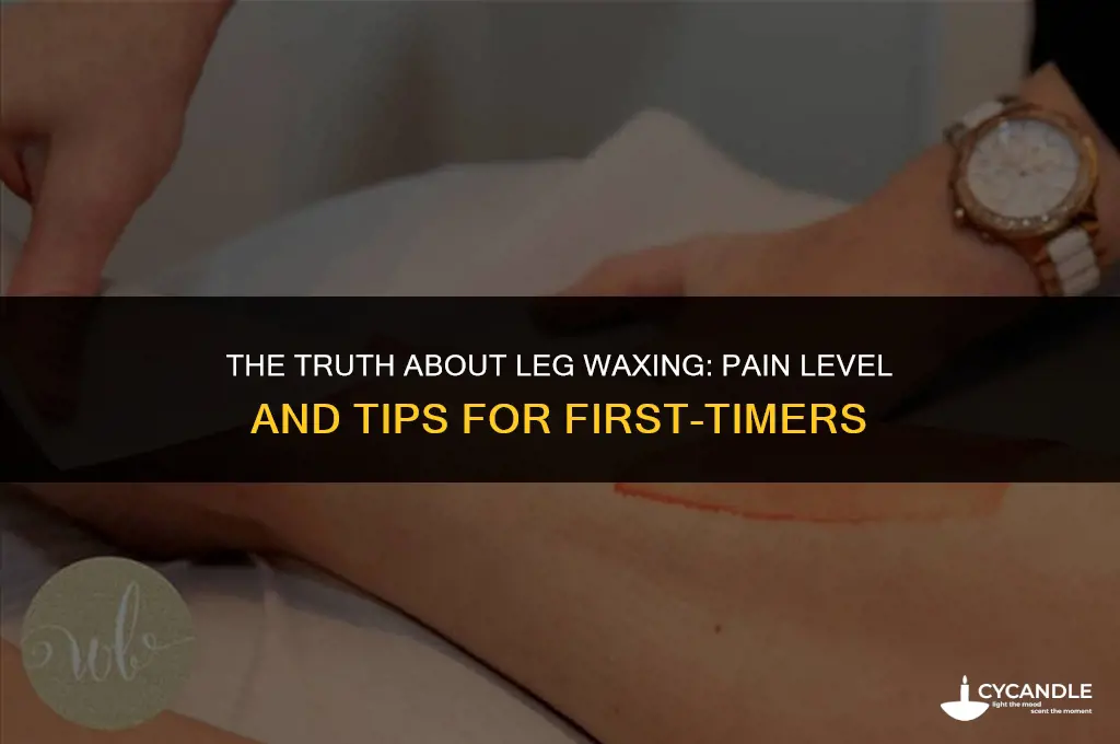 how much does it hurt to wax your legs