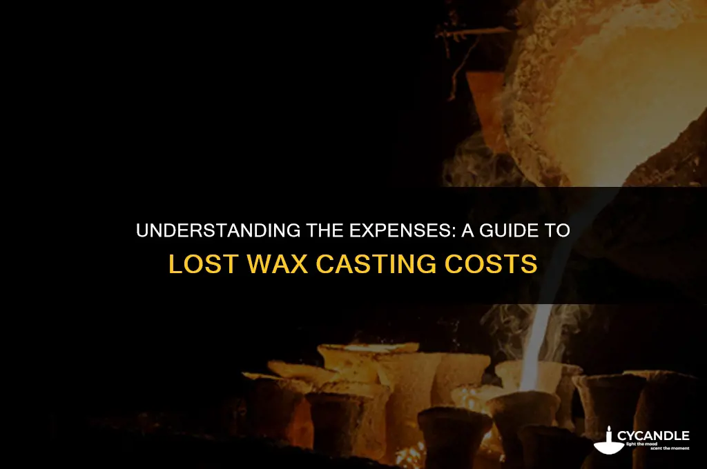 how much does lost wax casting cost