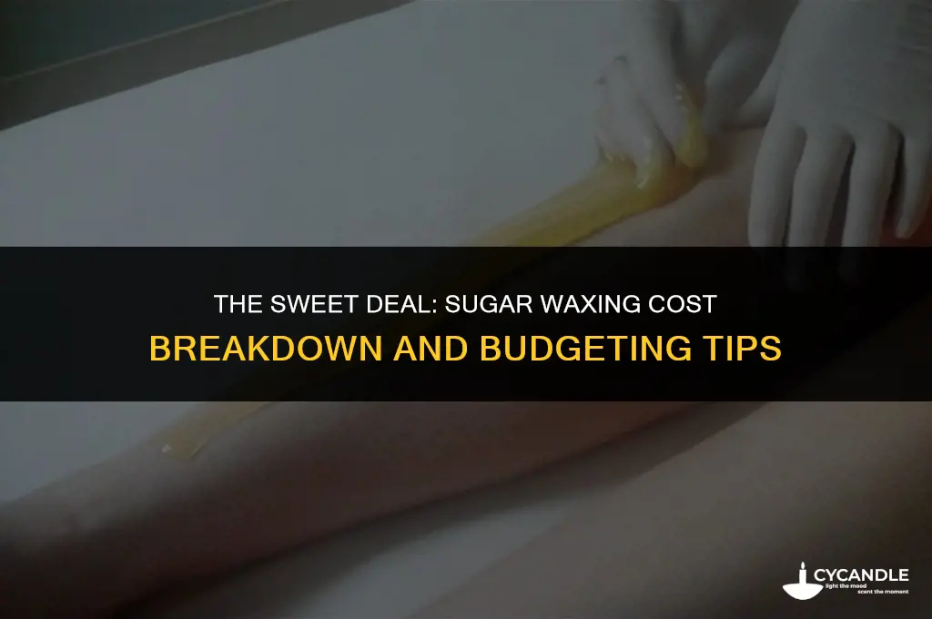 how much does sugar waxing cost