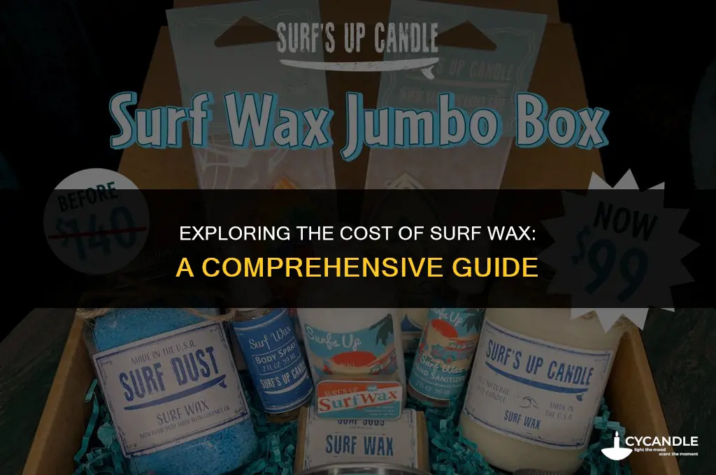 how much does surf wax cost