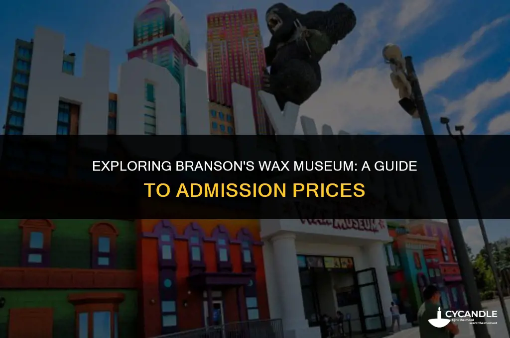how much does the wax museum cost in branson