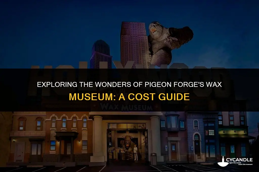 how much does the wax museum cost in pigeon forge