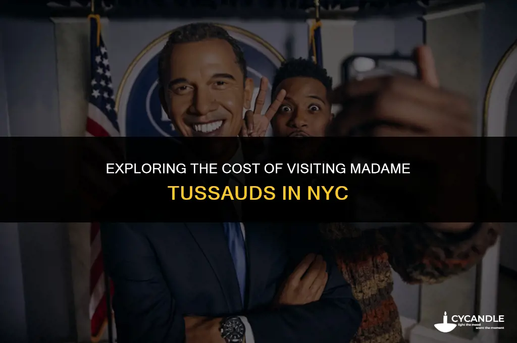how much does the wax museum in nyc cost