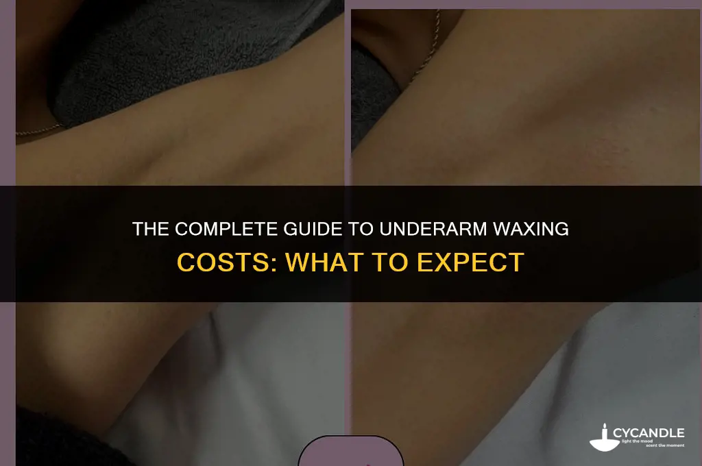 how much does underarm waxing cost