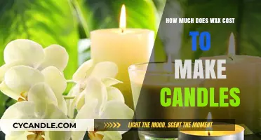 Candle Making Costs: Understanding Wax Expenses for DIY Projects