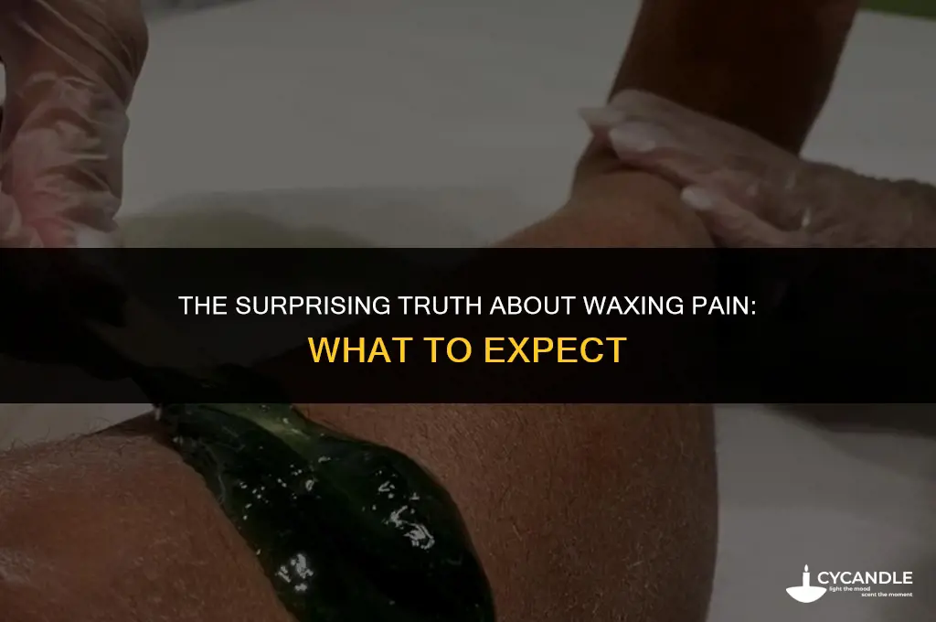 how much does wax hurt