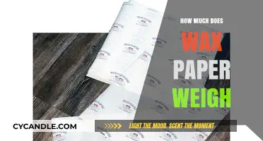 Unveiling the Surprising Weight of Wax Paper: A Comprehensive Guide
