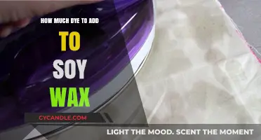 Soy Wax Dyeing Guide: Achieving the Perfect Color Ratio